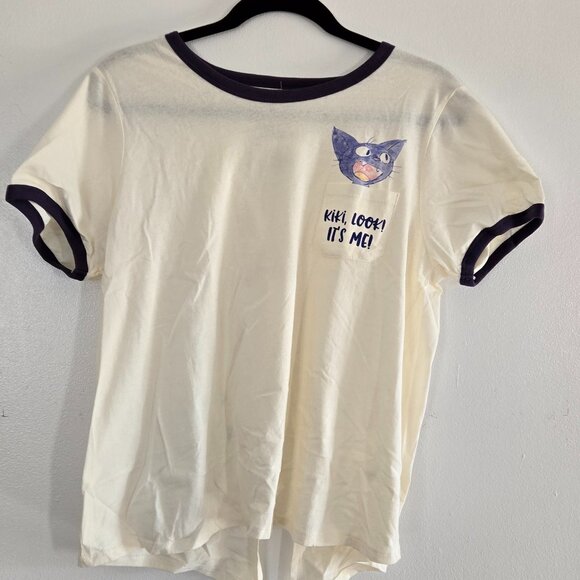 Kiki's Delivery Service Jiji Pocket T-Shirt - Picture 3 of 10